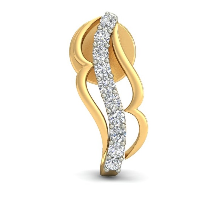 Gold delite earring ber 044