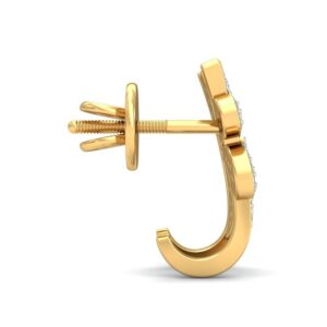 Gold elite earring ber 042