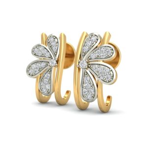 Gold elite earring ber 042
