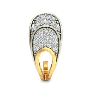 Gold earring ber 040