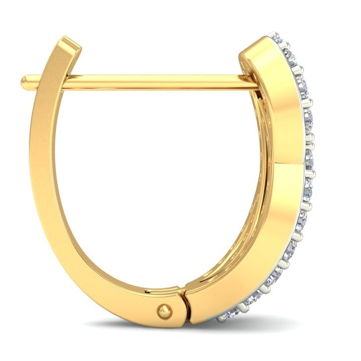 Gold sunshine daily wear earrings ber 037