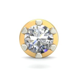 Gold glam diamond earrings ber 026