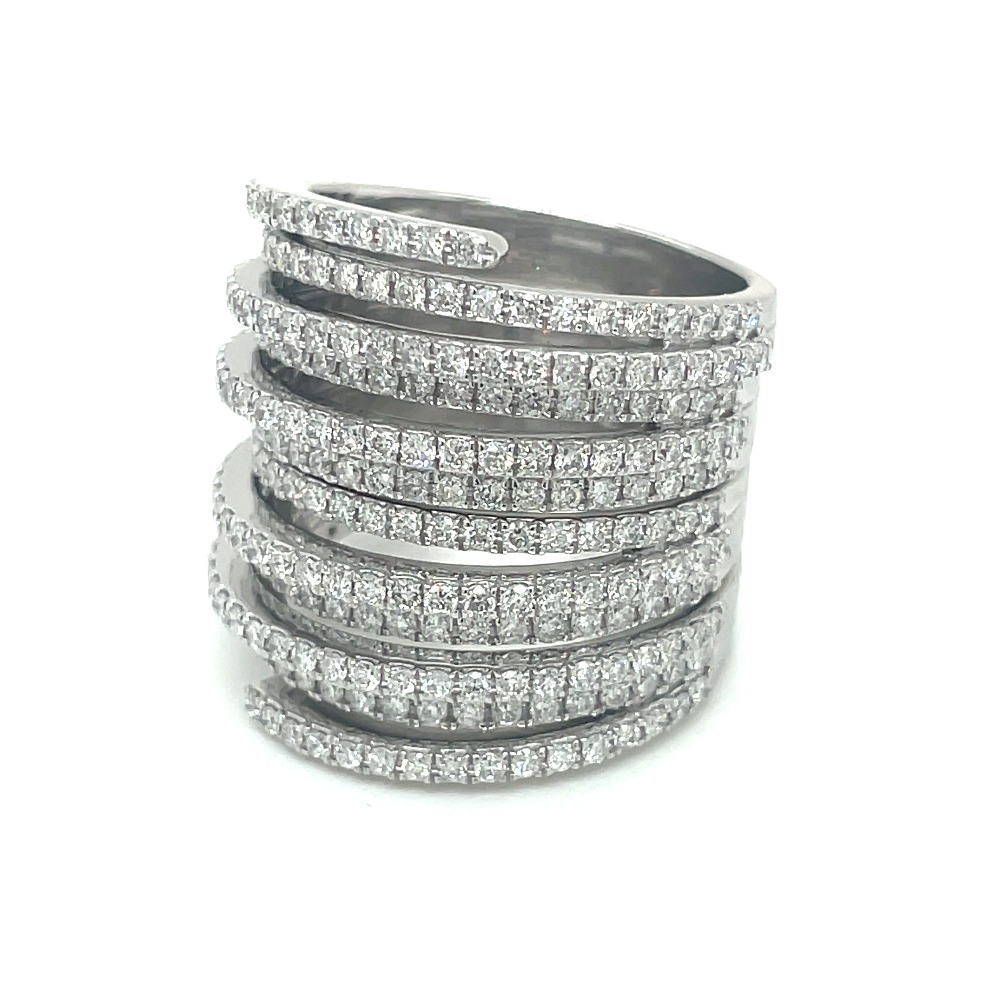 Party Wear Diamond Ring 10k Gold & Natural Diamonds  Ladies Ring .