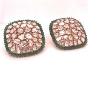 polki Diamonds Earrings