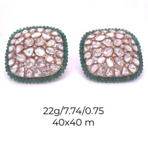 polki Diamonds Earrings