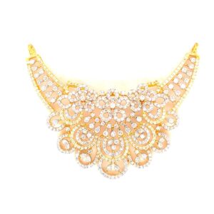Natural diamond mangalsutra pendent