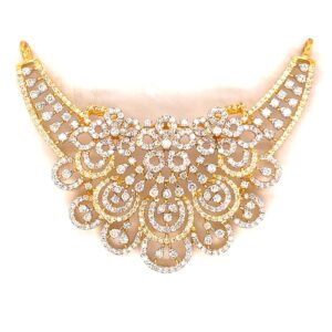 Natural diamond mangalsutra pendent