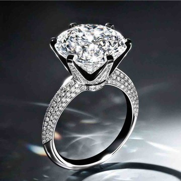 Gold dazzling diamond rings