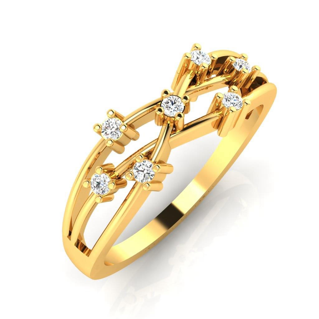 22k Gold Stacking Ring