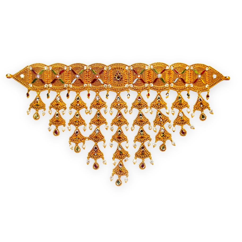 22k Gold Mohan kanthi