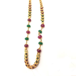 22K Gold Stylish Mala
