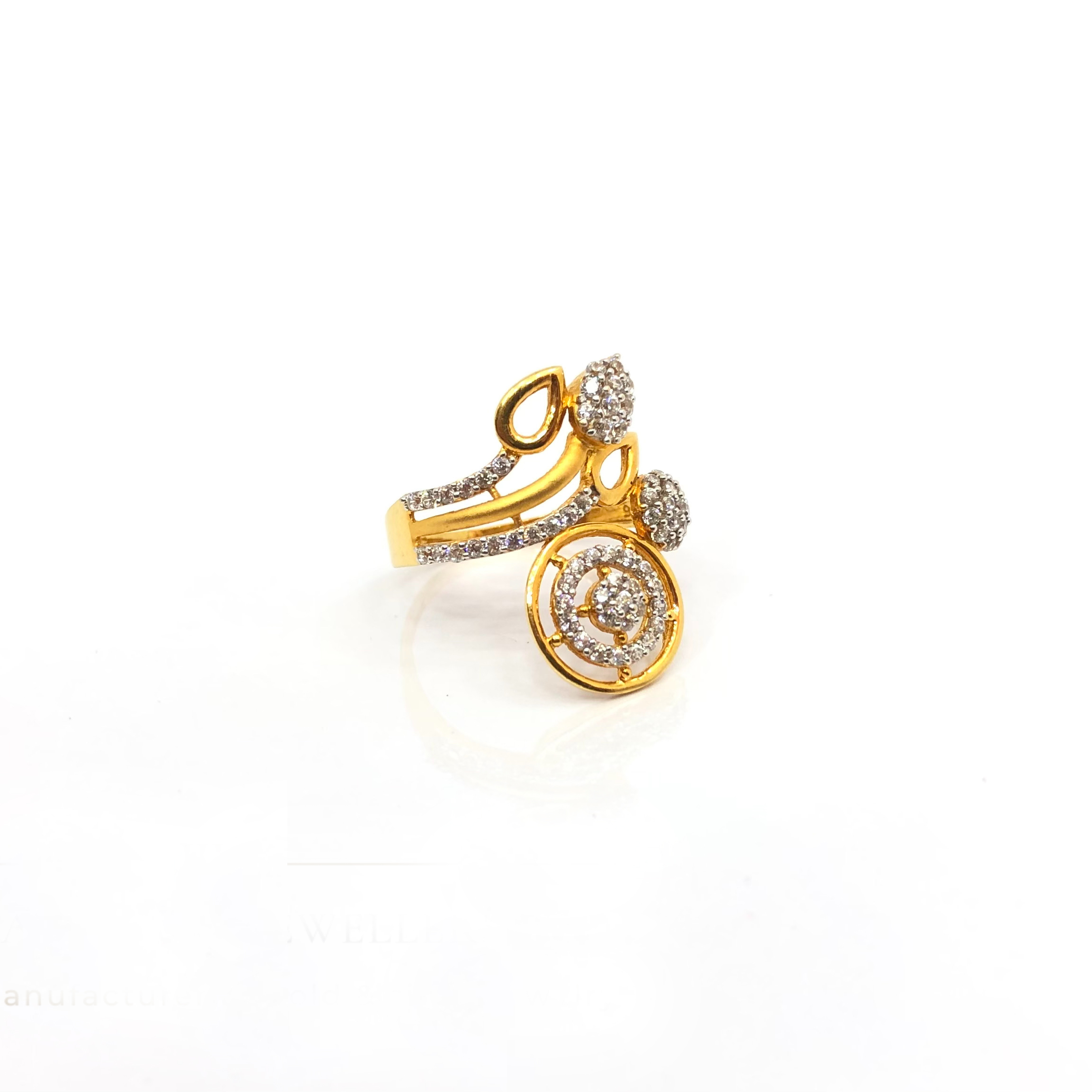 22K Gold Fine Design Rings JJJGR19