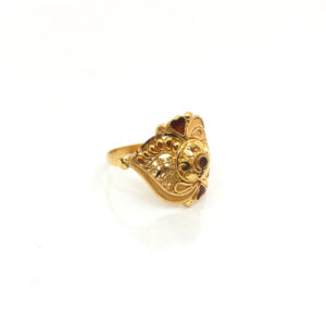 22K Gold Designer Rings JJJGR17