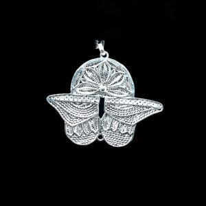 Silver light weight design pendants