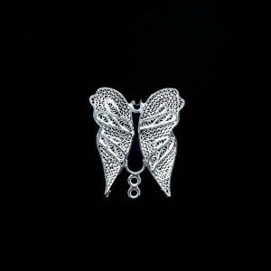 Silver delicate design pendants