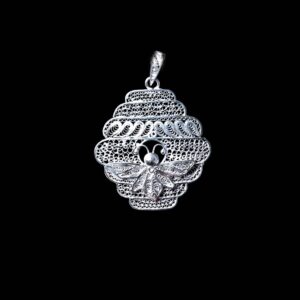 Silver modern design pendants