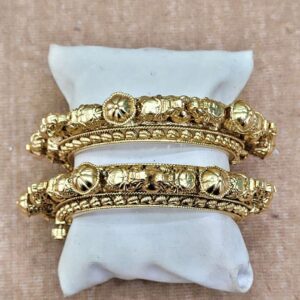 Gold Polish Contemporary Design Kada