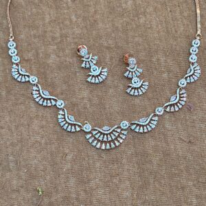 Delicate Bridal Necklace Set