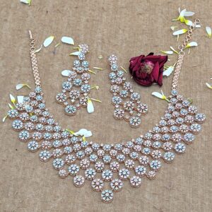 CZ Royal Necklace Set