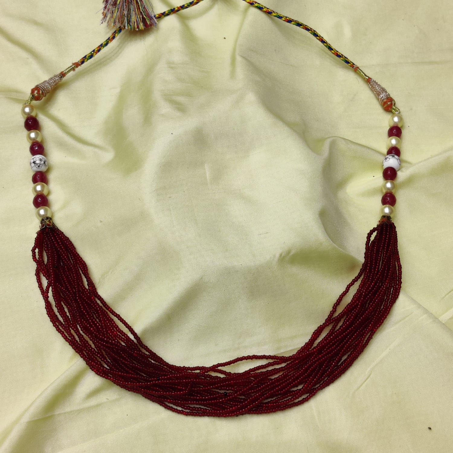 Plain Casual Modern Pearl Mala