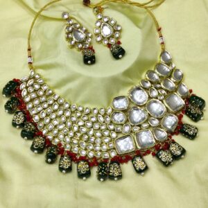 kundan Antique Bridal Necklace Set