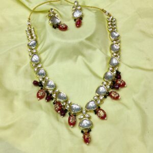 kundan long set
