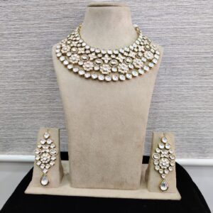 Fancy Polki Necklace set