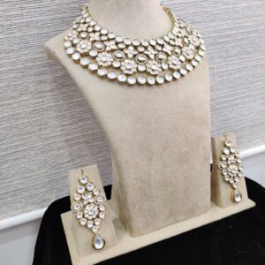 Fancy Polki Necklace set