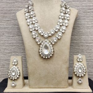 moissanite necklace set