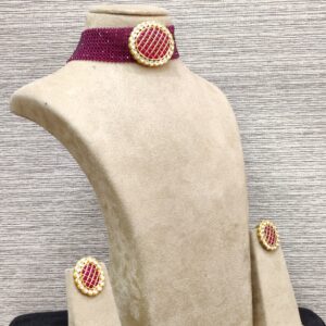 designer choker Necklace set