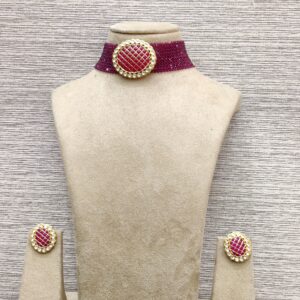 designer choker Necklace set