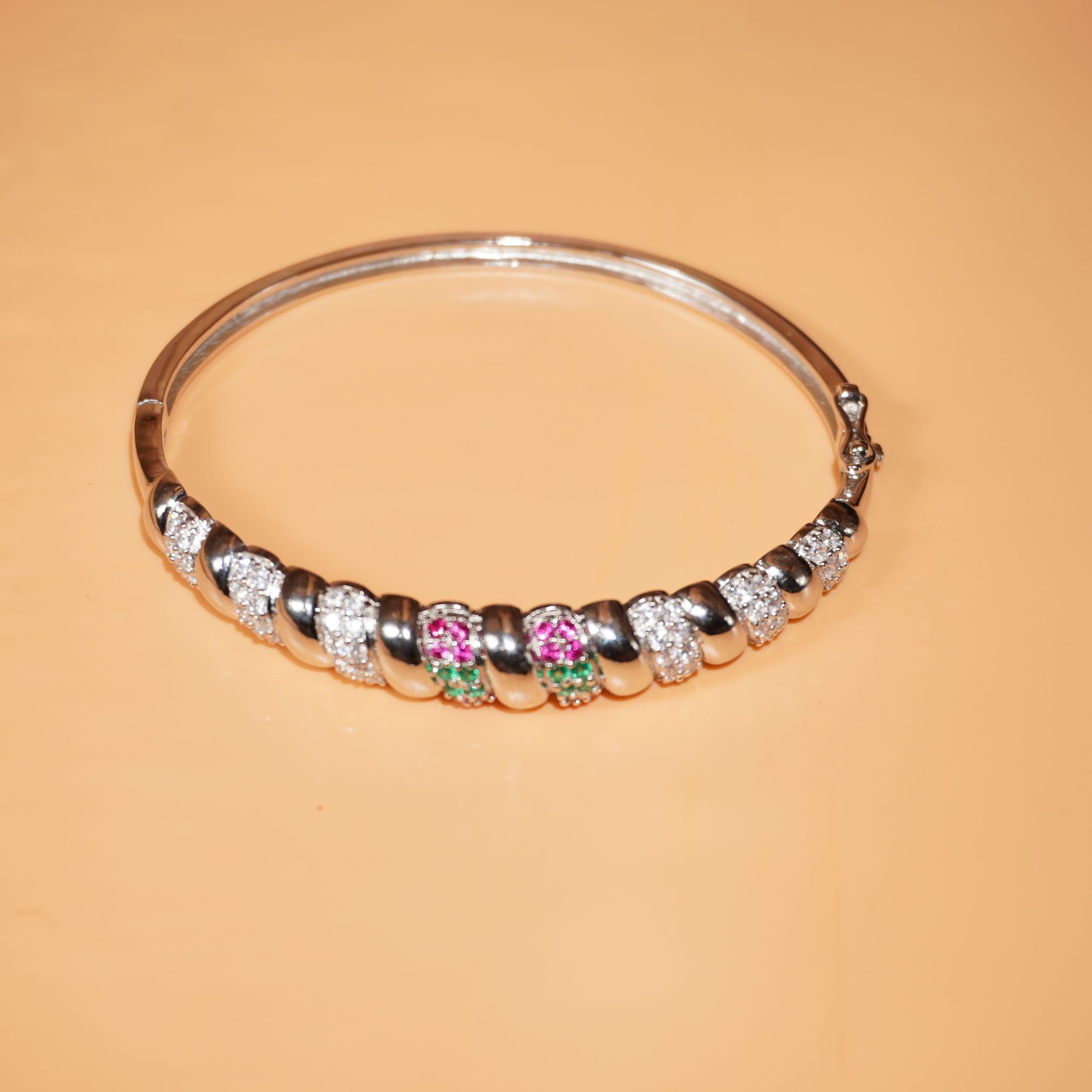 925 Silver Fancy Daily Wear Kada 121R134