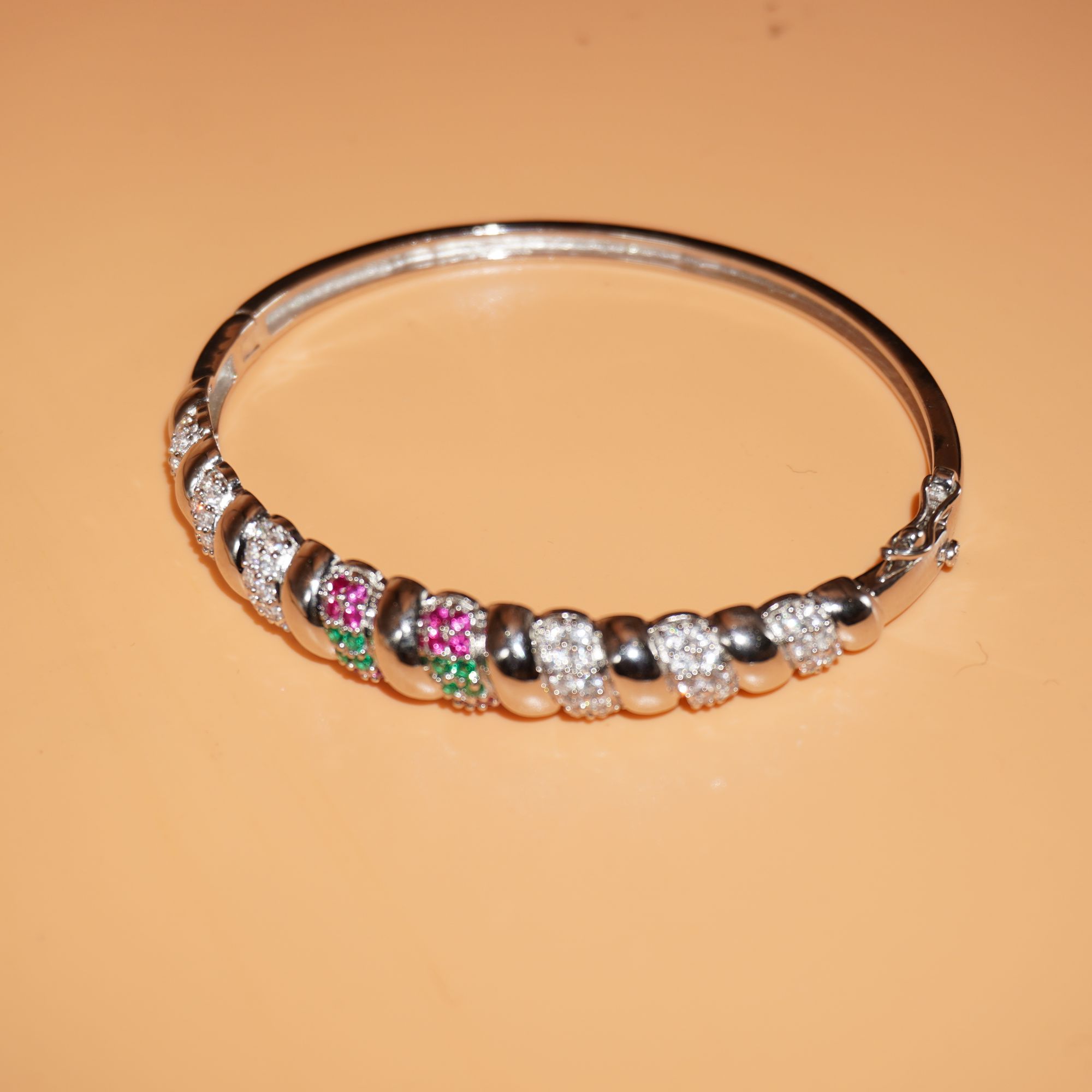 925 Silver Fancy Daily Wear Kada 121R134