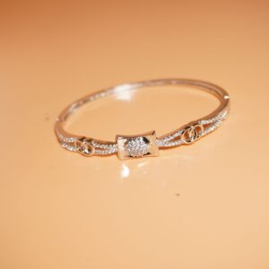 925 Silver Beautiful Diamond Kada 121R146