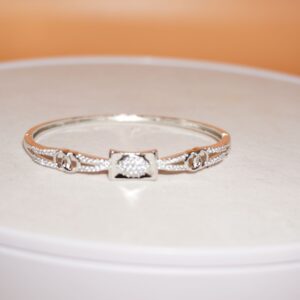 925 Silver Beautiful Diamond Kada 121R146