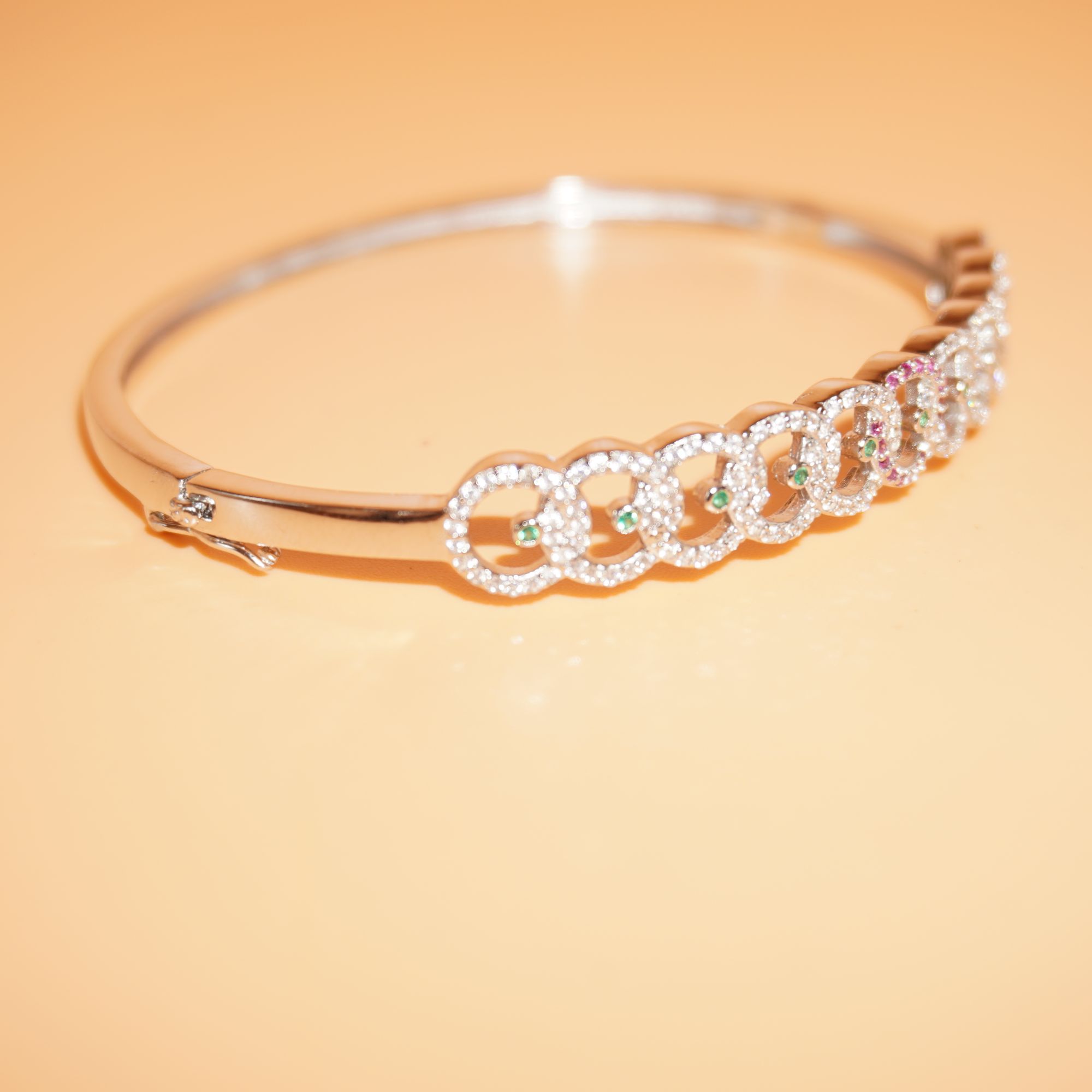925 Silver Grand Diamond Kada 121R144