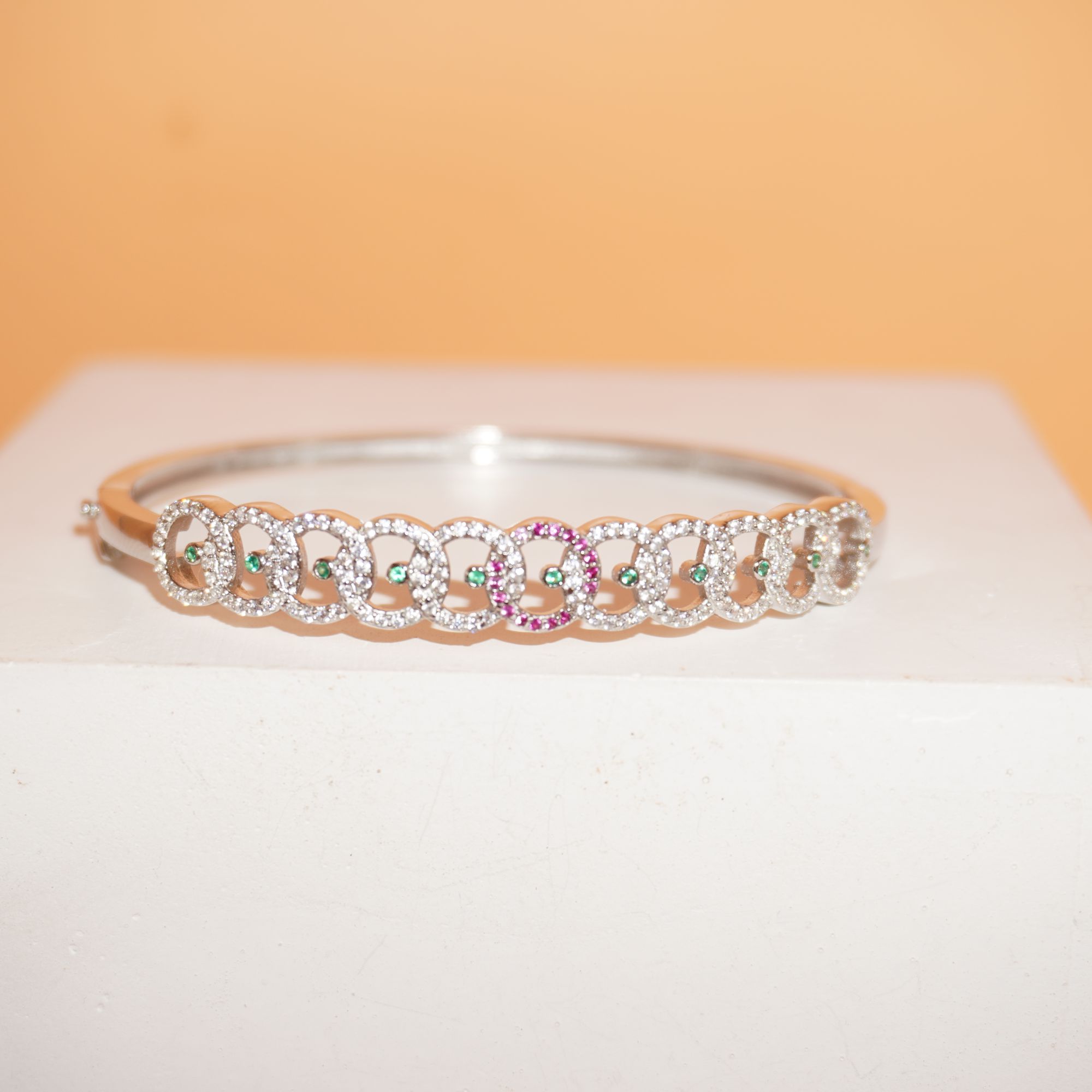 925 Silver Grand Diamond Kada 121R144