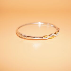 925 Silver Gorgeous Diamond Kada 121R142