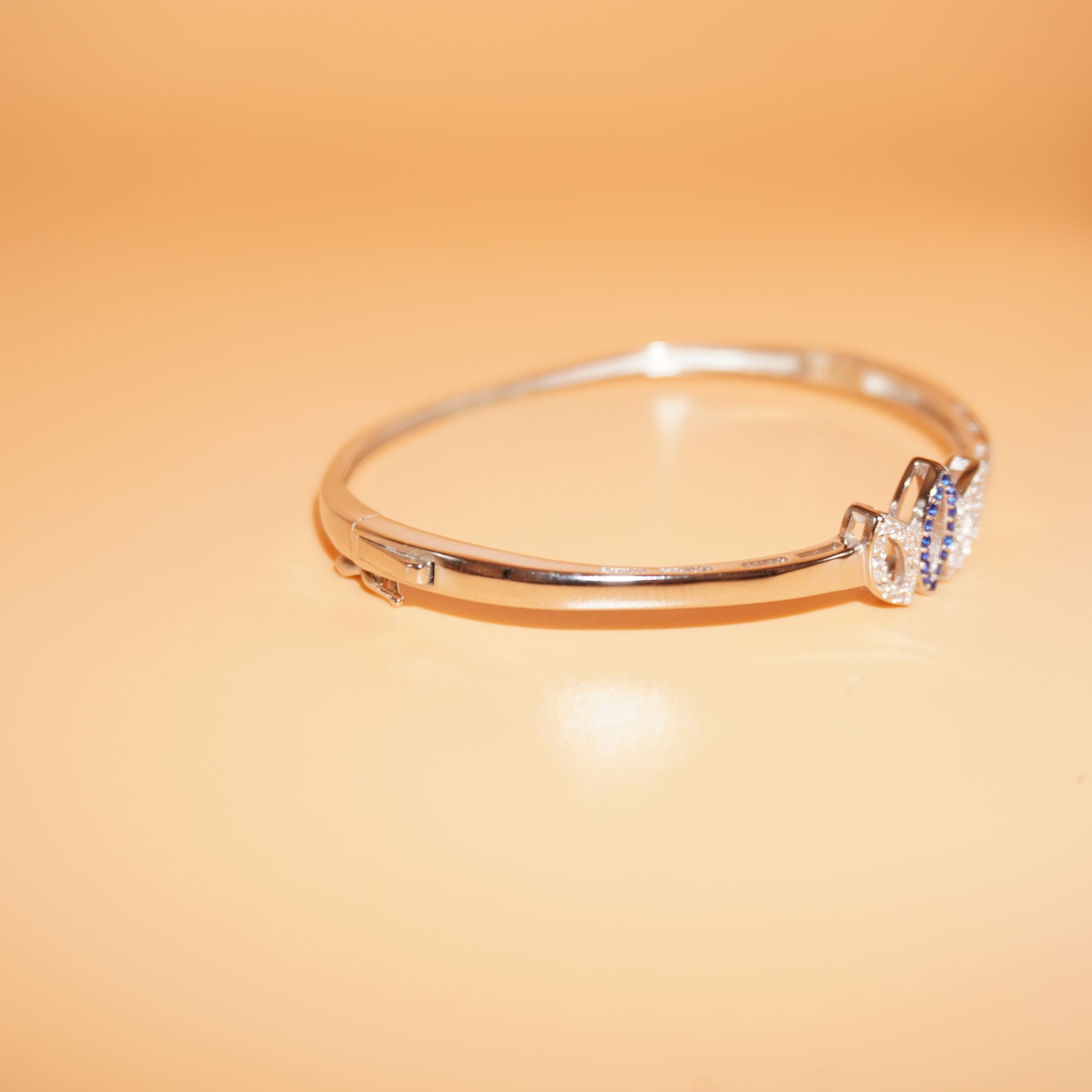 925 Silver Elegant Diamond Kada 121R143