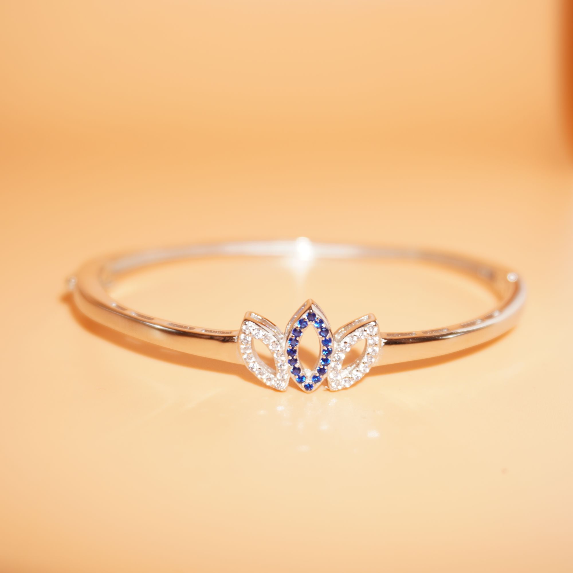 925 Silver Elegant Diamond Kada 121R143