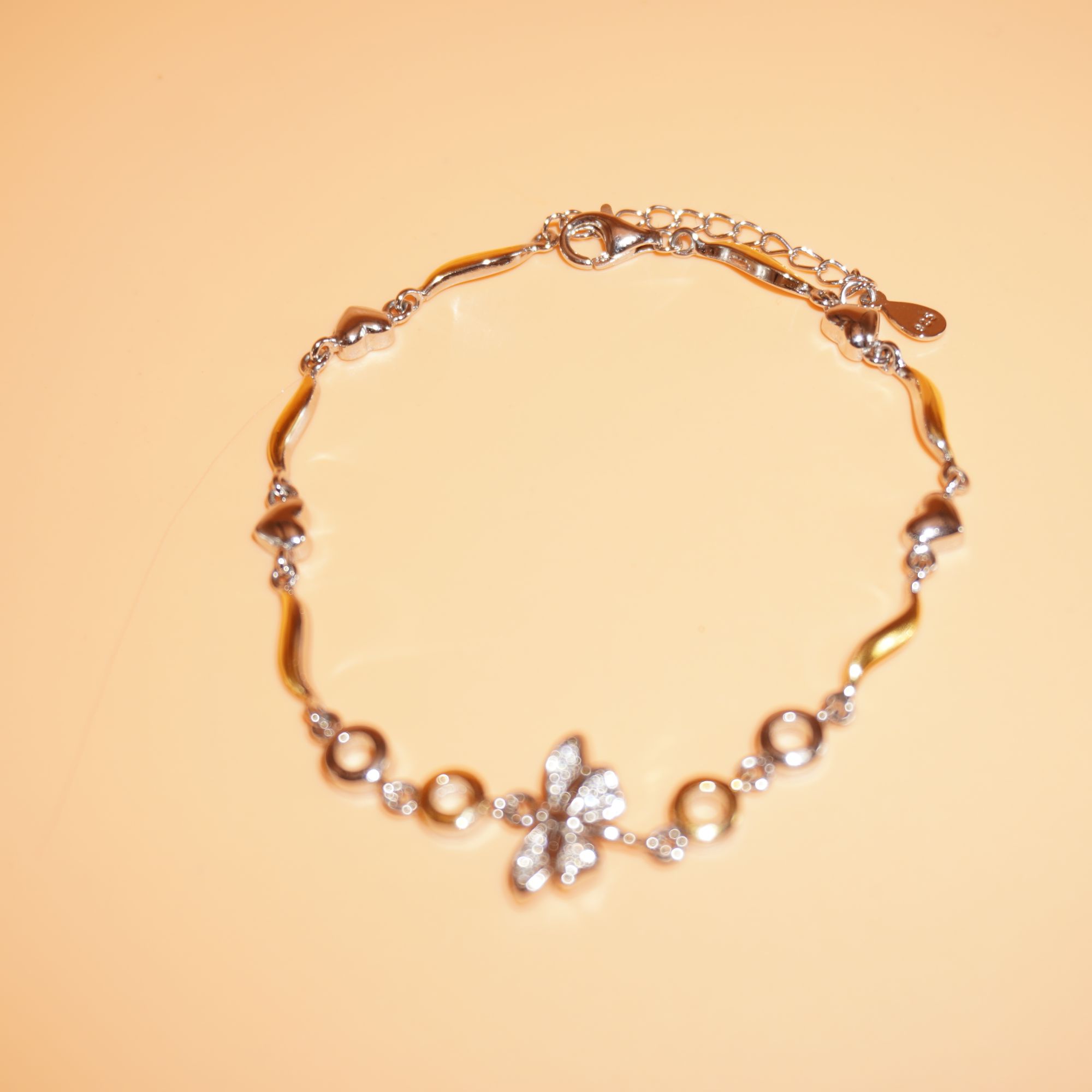 925 Silver Lightweight Ladies Bracelet 1216R61