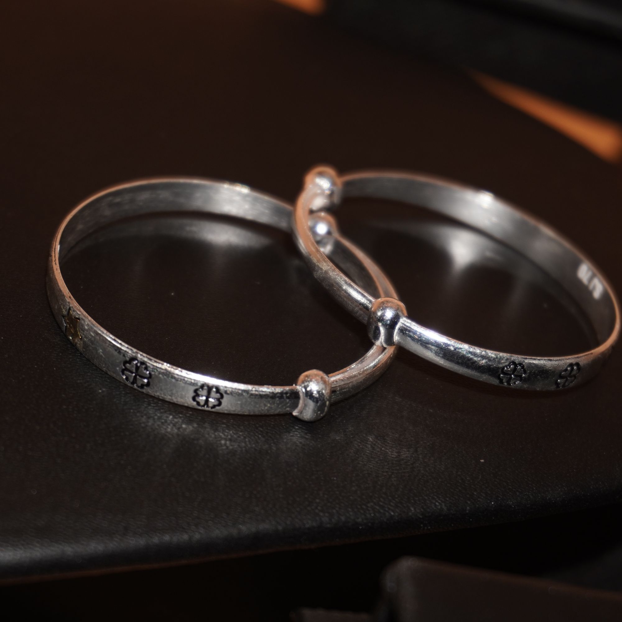 925 Silver Daily Wear Kada For Kids - Image 2