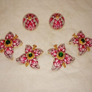 Bikaneri Meena Pendant Set