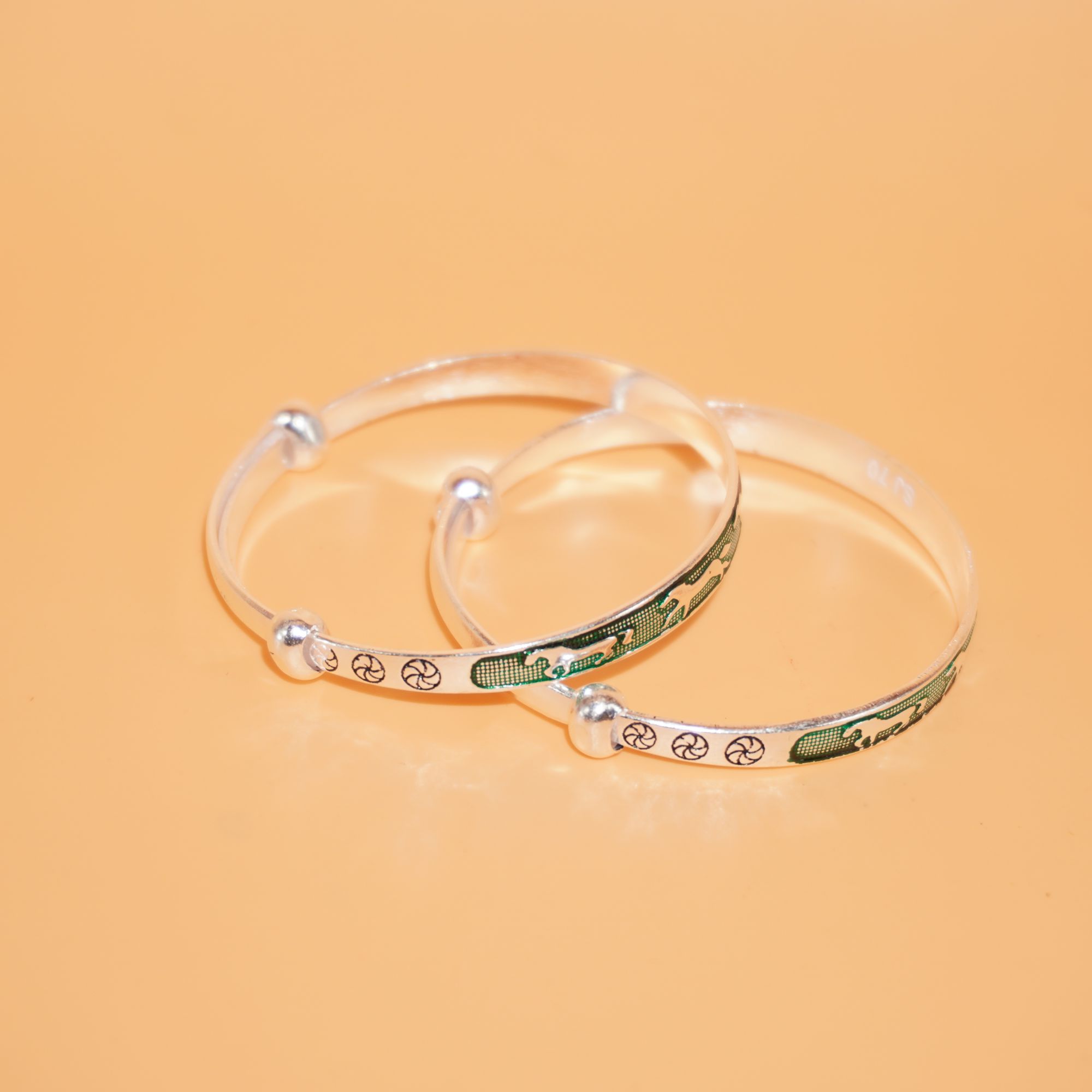 925 Silver Attractive Kada - Image 2