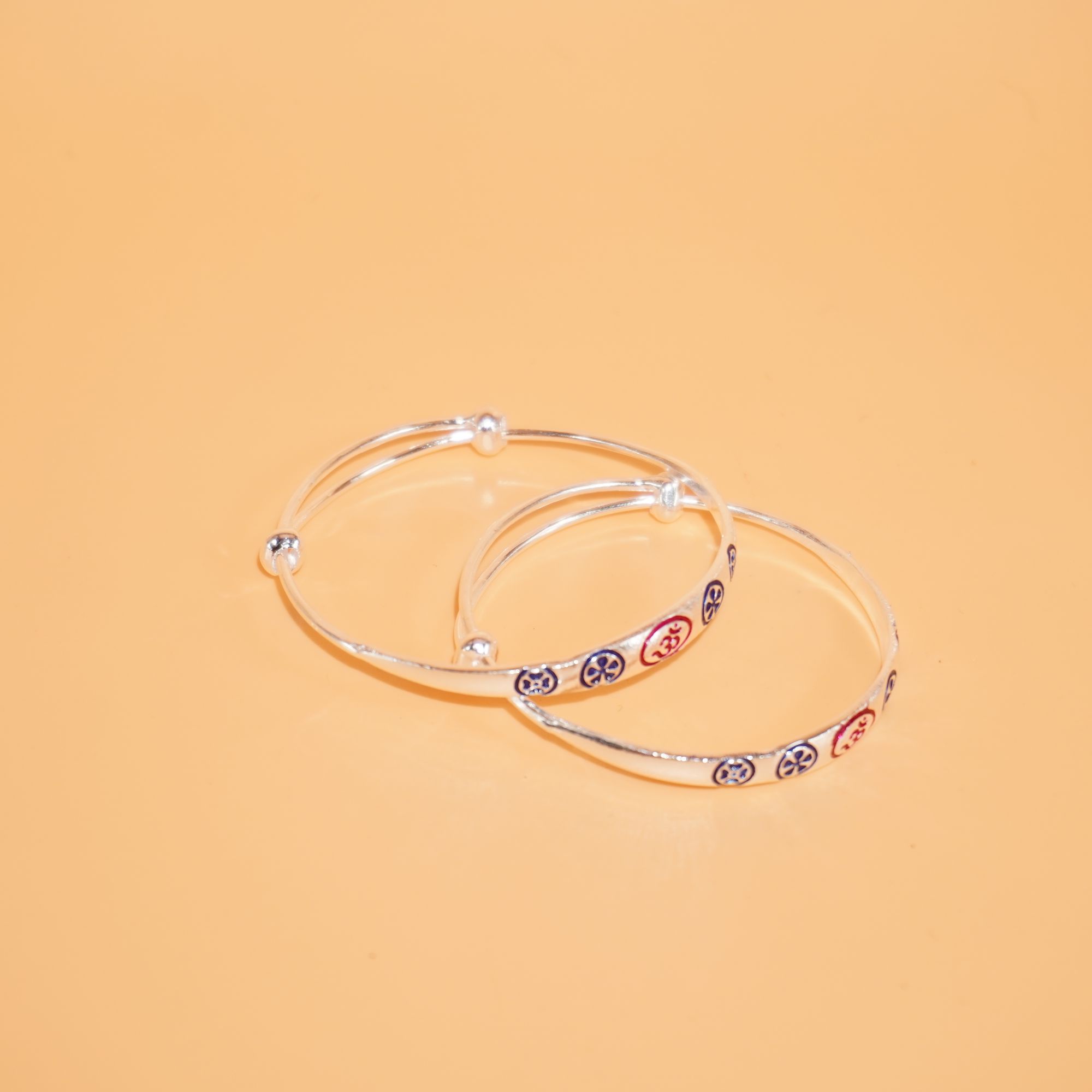 925 Silver Plain Kada - Image 3