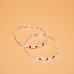 925 Silver Stylish Bangle For Kids