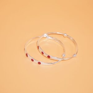 925 Silver Stylish Bangle For Kids