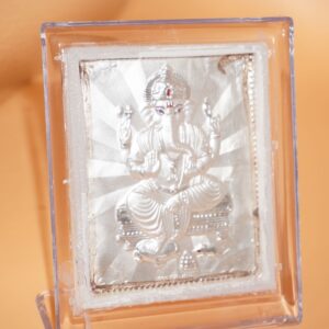 999 Silver Ganeshji Frame