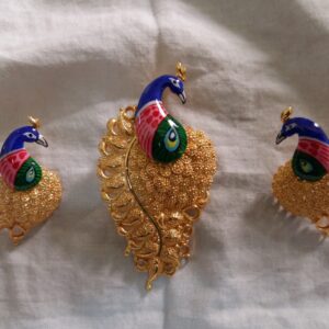 Ladies Bikaneri Meena Pendant Set