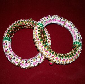 Ladies Bikaneri Meena Bangle